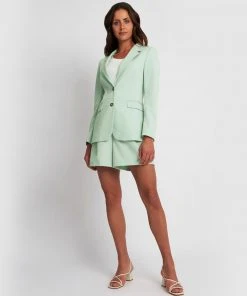 Forcast Harlow Belted Shorts Mint -Deals The Style Setters Store http3A2F2Fstatic.theiconic.com .au2Fp2Fforcast 6999 6687741 8
