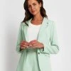 Forcast Harlow Single Breasted Jacket Mint