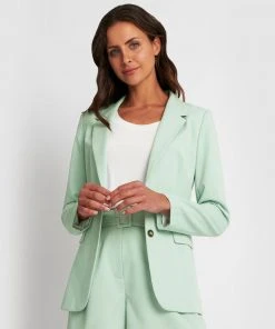 Forcast Harlow Single Breasted Jacket Mint