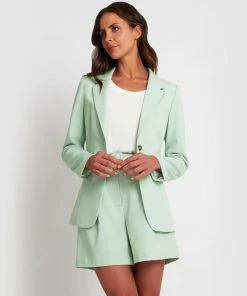 Forcast Harlow Single Breasted Jacket Mint -Deals The Style Setters Store http3A2F2Fstatic.theiconic.com .au2Fp2Fforcast 7009 4687741 4