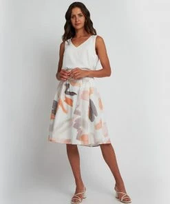 Forcast Pamela A-Line Skirt Ivory -Deals The Style Setters Store http3A2F2Fstatic.theiconic.com .au2Fp2Fforcast 7019 0019541 4