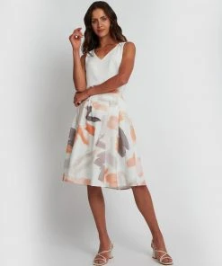 Forcast Pamela A-Line Skirt Ivory -Deals The Style Setters Store http3A2F2Fstatic.theiconic.com .au2Fp2Fforcast 7021 0019541 5