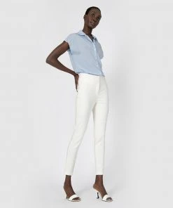 Forcast Maria High Waist Pants Ivory