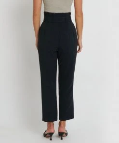 Forcast Kenna Paper Bag Pants Black -Deals The Style Setters Store http3A2F2Fstatic.theiconic.com .au2Fp2Fforcast 7563 9630541 3