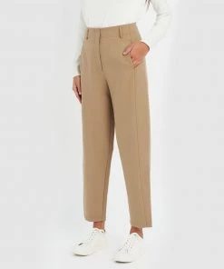 Forcast Joselyn High-Waist Tapered Pants Camel -Deals The Style Setters Store http3A2F2Fstatic.theiconic.com .au2Fp2Fforcast 7691 9869131 6