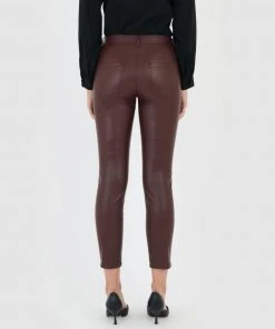Forcast Luisa Faux Leather Pants Chocolate -Deals The Style Setters Store http3A2F2Fstatic.theiconic.com .au2Fp2Fforcast 7811 4357531 3