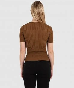 Forcast Nola Ribbed Knit Caramel -Deals The Style Setters Store http3A2F2Fstatic.theiconic.com .au2Fp2Fforcast 7906 8610421 3