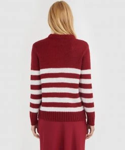 Forcast Zariyah Pinstripe Sweater Red -Deals The Style Setters Store http3A2F2Fstatic.theiconic.com .au2Fp2Fforcast 7931 0554031 3