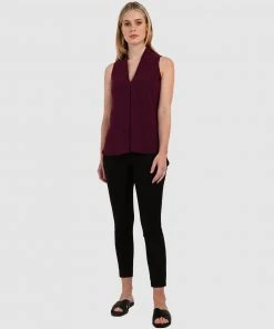 Forcast Tara V-Neck Tunic Top Plum -Deals The Style Setters Store http3A2F2Fstatic.theiconic.com .au2Fp2Fforcast 7955 7570521 4