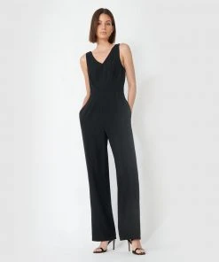 Forcast Elena V-Neck Jumpsuit Black -Deals The Style Setters Store http3A2F2Fstatic.theiconic.com .au2Fp2Fforcast 8017 7914251 3