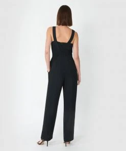 Forcast Elena V-Neck Jumpsuit Black -Deals The Style Setters Store http3A2F2Fstatic.theiconic.com .au2Fp2Fforcast 8019 7914251 4