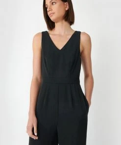 Forcast Elena V-Neck Jumpsuit Black -Deals The Style Setters Store http3A2F2Fstatic.theiconic.com .au2Fp2Fforcast 8022 7914251 5
