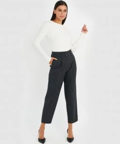 Forcast Betania Tapered Pants Black -Deals The Style Setters Store http3A2F2Fstatic.theiconic.com .au2Fp2Fforcast 8105 6183131 5