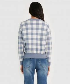 Forcast Caesar Check Knit Sweater Dusty Blue -Deals The Style Setters Store http3A2F2Fstatic.theiconic.com .au2Fp2Fforcast 8277 3272821 3