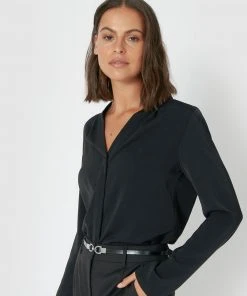 Forcast Lilian 2 Long Sleeve Blouse Black -Deals The Style Setters Store http3A2F2Fstatic.theiconic.com .au2Fp2Fforcast 8370 8825451 3