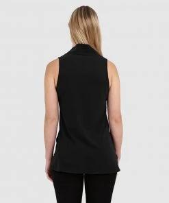Forcast Tara V-Neck Tunic Top Black -Deals The Style Setters Store http3A2F2Fstatic.theiconic.com .au2Fp2Fforcast 8459 8708321 3