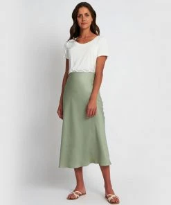 Forcast Sofie Bias Skirt Light Sage -Deals The Style Setters Store http3A2F2Fstatic.theiconic.com .au2Fp2Fforcast 8699 6587741 4