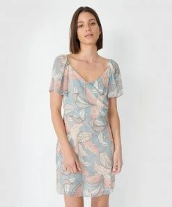 Forcast Darlene Crossover Short Dress Cloud Blue -Deals The Style Setters Store http3A2F2Fstatic.theiconic.com .au2Fp2Fforcast 8943 0129251 4