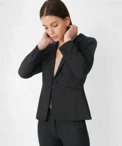 Forcast Taylor Suit Jacket Black