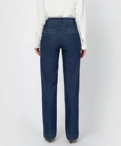 Forcast Joelene Wide Leg Jeans Dark Blue -Deals The Style Setters Store http3A2F2Fstatic.theiconic.com .au2Fp2Fforcast 8993 5340251 5