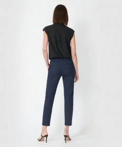 Forcast Stella High-Waist Trousers Navy -Deals The Style Setters Store http3A2F2Fstatic.theiconic.com .au2Fp2Fforcast 9006 8369111 4