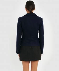 Forcast Cleo Cropped Jacket Navy -Deals The Style Setters Store http3A2F2Fstatic.theiconic.com .au2Fp2Fforcast 9027 4001331 3