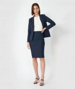 Forcast Taylor Pencil Skirt Navy -Deals The Style Setters Store http3A2F2Fstatic.theiconic.com .au2Fp2Fforcast 9069 7095231 6