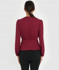 Forcast Ivanka Blouse Ruby -Deals The Style Setters Store http3A2F2Fstatic.theiconic.com .au2Fp2Fforcast 9315 5427331 3