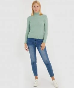 Forcast Callie Lurex Knit Sweater Pastel Green -Deals The Style Setters Store http3A2F2Fstatic.theiconic.com .au2Fp2Fforcast 9386 7547921 4