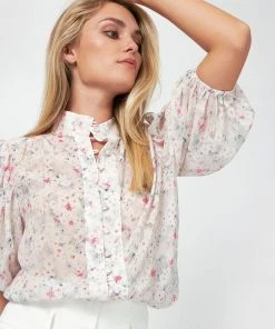 Forcast Elizabeth Button Up Puff Sleeve Blouse Cosmic Latte -Deals The Style Setters Store http3A2F2Fstatic.theiconic.com .au2Fp2Fforcast 9652 6778051 5