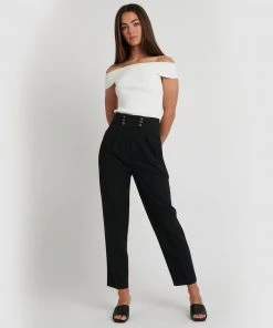Forcast Kaya Tapered Pants Black -Deals The Style Setters Store http3A2F2Fstatic.theiconic.com .au2Fp2Fforcast 9680 8768241 4