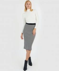 Forcast Kina Zig Zag Knit Skirt Multi -Deals The Style Setters Store http3A2F2Fstatic.theiconic.com .au2Fp2Fforcast 9694 0587031 4