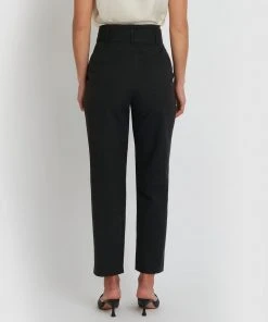 Forcast Lucille Highwaist Belted Pants Black -Deals The Style Setters Store http3A2F2Fstatic.theiconic.com .au2Fp2Fforcast 9734 3265441 3