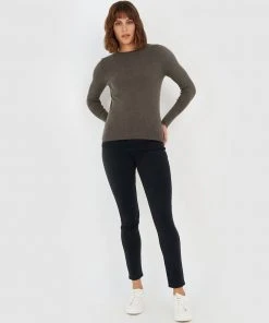 Forcast Tania Crew Neck Knit Walnut -Deals The Style Setters Store http3A2F2Fstatic.theiconic.com .au2Fp2Fforcast 9835 8900721 5