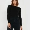 Forcast Tania Crew Neck Knit Black