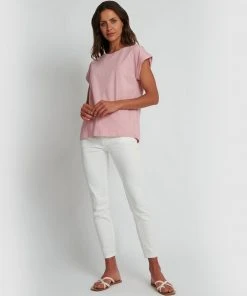Forcast Baylee Basic Tee Dusty Rose -Deals The Style Setters Store http3A2F2Fstatic.theiconic.com .au2Fp2Fforcast 9915 3031741 5