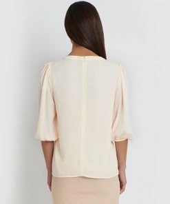 Forcast Elena Balloon Sleeve Top Cream -Deals The Style Setters Store http3A2F2Fstatic.theiconic.com .au2Fp2Fforcast 9928 0968241 3
