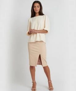 Forcast Elena Balloon Sleeve Top Cream -Deals The Style Setters Store http3A2F2Fstatic.theiconic.com .au2Fp2Fforcast 9933 0968241 5
