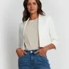 Forcast Polina Short Jacket Ivory