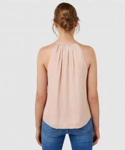 Forever New Petite Aria Petite Smocked Halter Top Pink -Deals The Style Setters Store http3A2F2Fstatic.theiconic.com .au2Fp2Fforever new petite 6662 934549 4