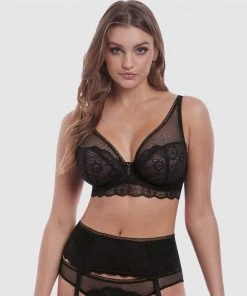 Freya Expression Underwire High Apex Bra Black