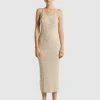 FRIEND of AUDREY Kaya Ribbed Singlet Knit Dress Macaroon