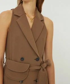 FRIEND of AUDREY Harley Trench Dress Taupe -Deals The Style Setters Store http3A2F2Fstatic.theiconic.com .au2Fp2Ffriend of audrey 0818 0080211 5