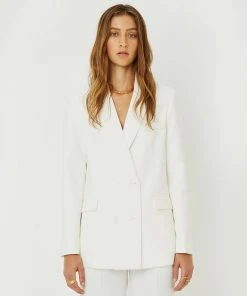 FRIEND of AUDREY Wren Blazer White