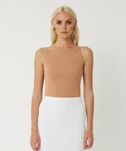 FRIEND of AUDREY Avery Ribbed Tank