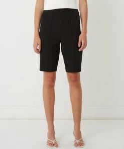 FRIEND of AUDREY Jones Tailored Bike Shorts Black