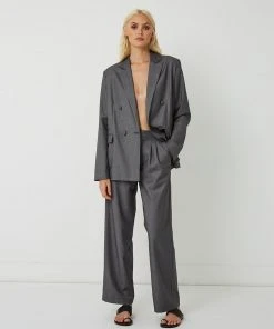 FRIEND of AUDREY Carter Full Length Trousers Dark Slate -Deals The Style Setters Store http3A2F2Fstatic.theiconic.com .au2Fp2Ffriend of audrey 3857 5149821 4