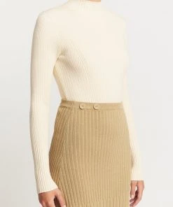 FRIEND of AUDREY Addison Merino Long Sleeve Knit Buttercream -Deals The Style Setters Store http3A2F2Fstatic.theiconic.com .au2Fp2Ffriend of audrey 4716 4880131 4