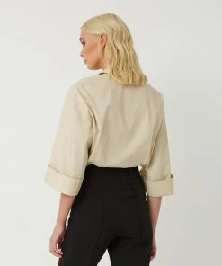 FRIEND of AUDREY Clare Oversized Sleeves Shirt Latte -Deals The Style Setters Store http3A2F2Fstatic.theiconic.com .au2Fp2Ffriend of audrey 5637 7876221 3