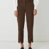 FRIEND of AUDREY Jones Slit Tapered Pants Desert Taupe